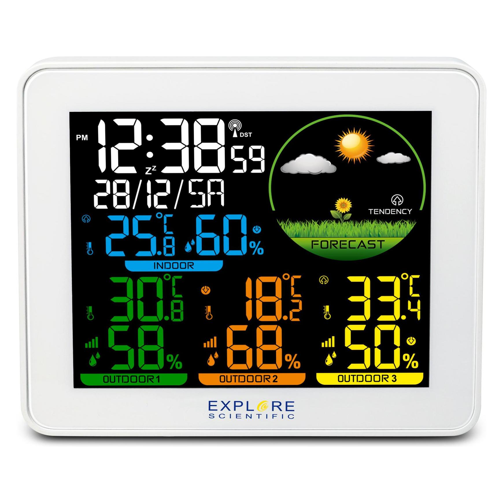 Explore Scientific WSH4005C Weiss Batterie (WSH-4005C)