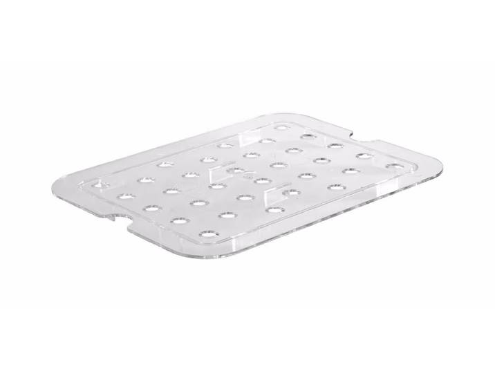 ProChef GN-Einlege Boden 1/2 transparent Einlege Boden für Behälter – GN-Behälter/Gastronormbehälter