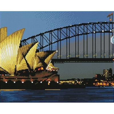 DIAMOND DOTZ - Diamond Painting Sydney bei Nacht