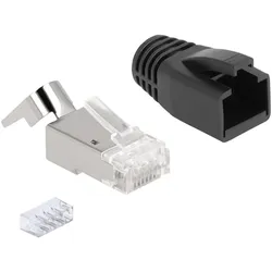 Delock Netzwerkkabel (S/FTP, CAT6a), Netzwerkkabel
