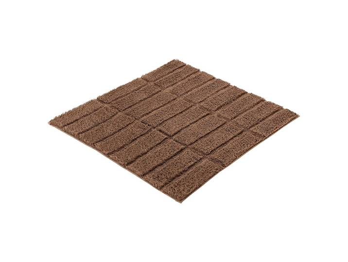 Tapis de bain Tiles 60 x 60cm Marron/Marron