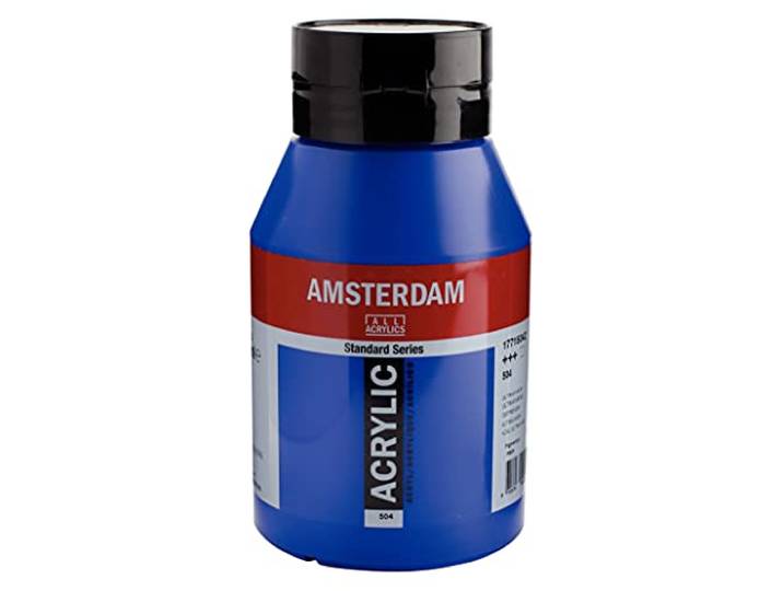 Amsterdam Standard Series Acrylverf Pot 1000 ml Ultramarijn 504 (17715042)