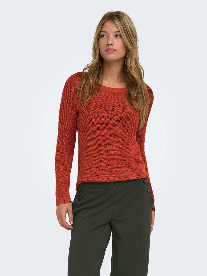 ONLY Pullover in Orange - XL