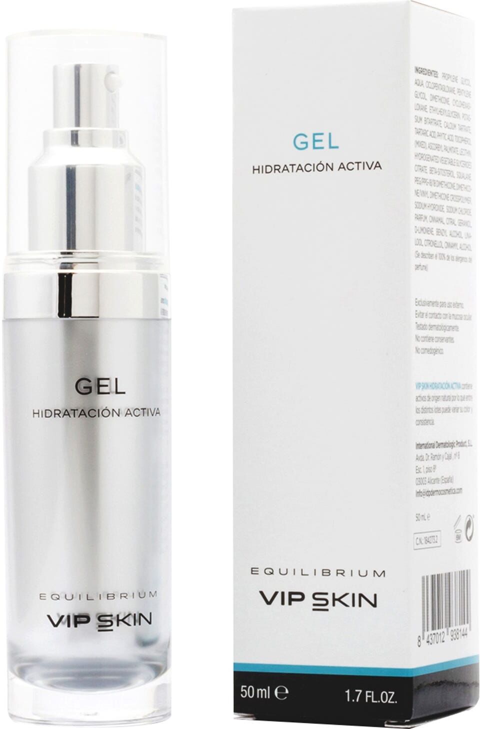 VIPSKIN Gel Hidratación Activa 50ml