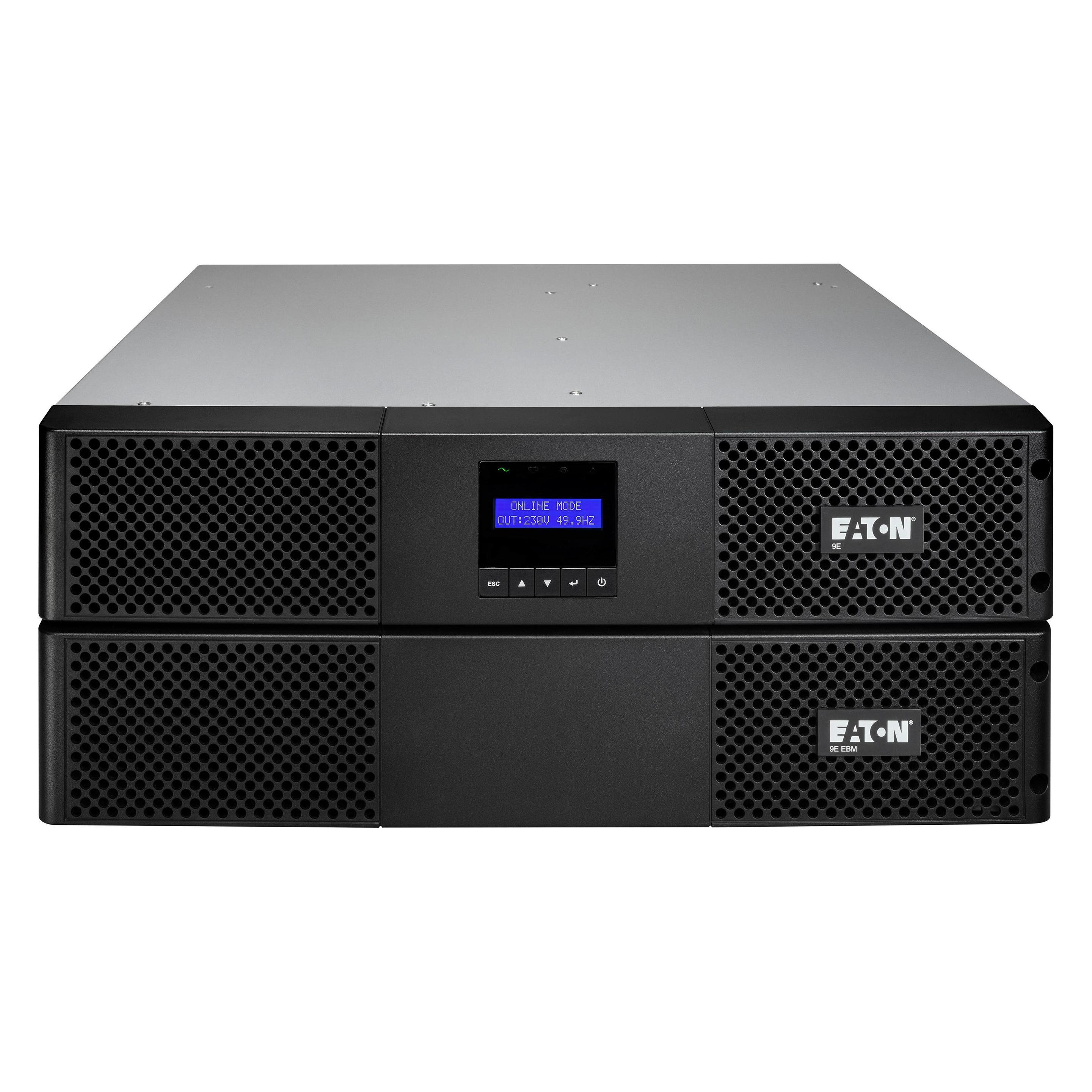 Eaton 9E Rack UPS, 1ph, on-line, 1000VA (1000 VA, 900 W, Online-Doppelwandler USV) (9E1000IR)