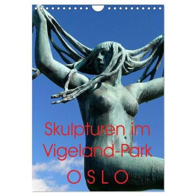 Skulpturen im Vigeland-Park Oslo (Wandkalender 2027 DIN A4 hoch), CALVENDO Monatskalender