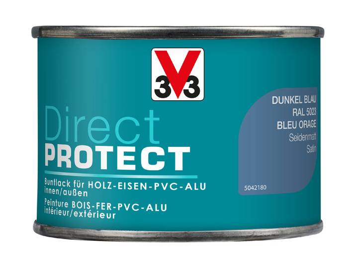 V33 Buntlack Direct Protect Blau
