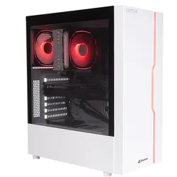 Captiva Gaming-PC R10-3872 (Ryzen 7 5700X/RTX 5050 8 GB GDDR6/1 TB SSD/16 GB/WLAN/ohne Betriebssystem) (1000 GB, 16 GB, AMD Ryzen 7 5700X, GeForce RTX 5050), PC, Weiss