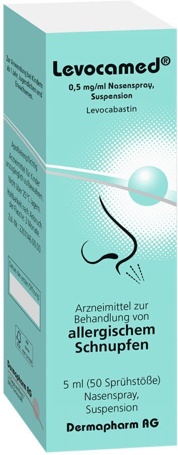 Levocamed 0,5 mg/ml Nasenspray Suspension 5ml