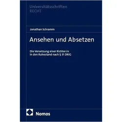 Schramm:Ansehen und Absetzen, Fachbücher von Jonathan Schramm