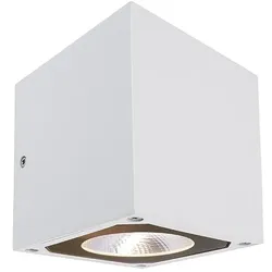 KapegoLED Wandleuchte CUBODO II SINGLE, 220-240V, 7W, klar / transparent, weiß D-731026