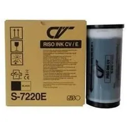 Inkadoo, Toner, Riso S-7220E Tinte schwarz 800ml VE=2 Schwarz Riso CV 3030 (BK)