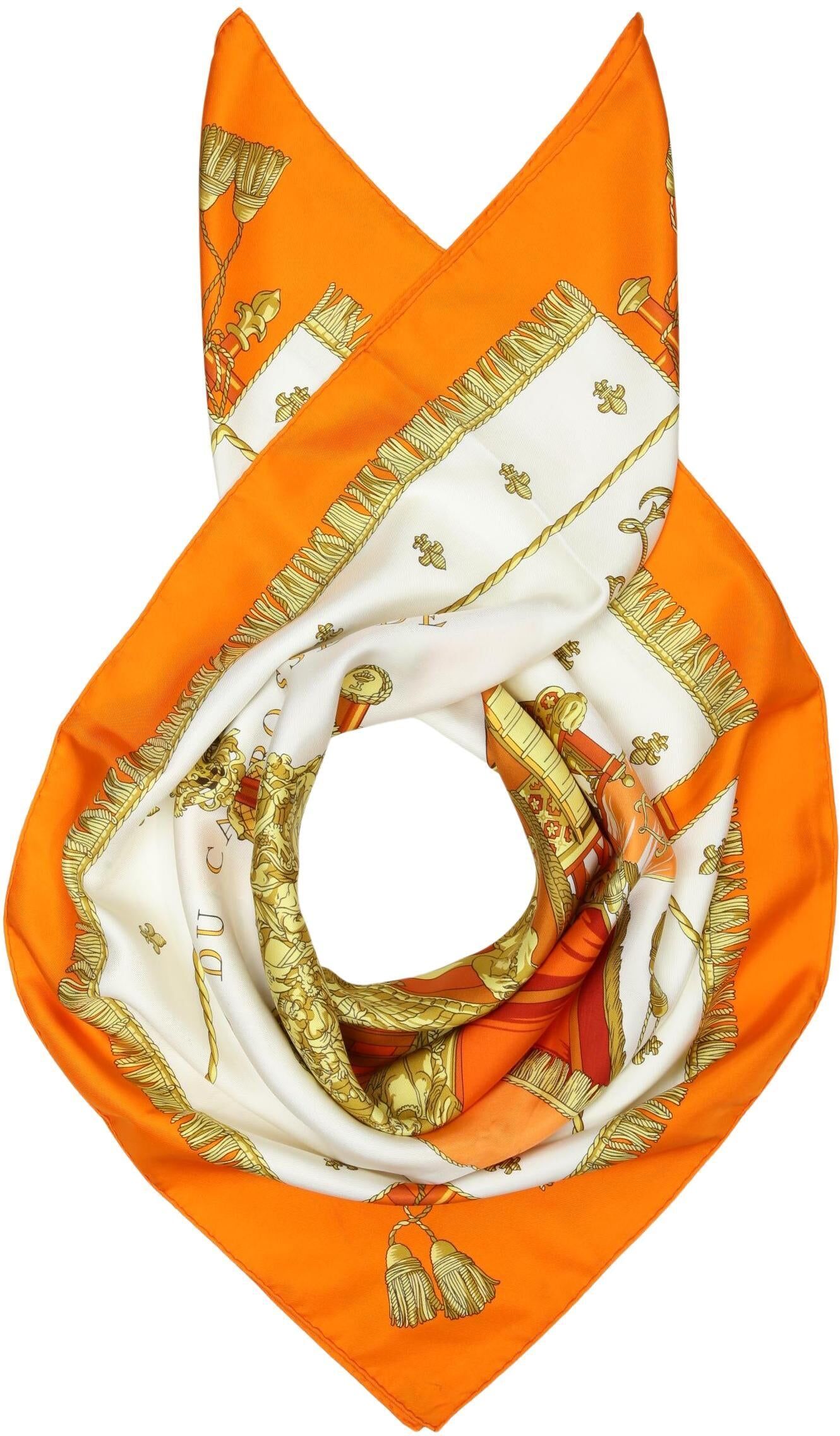 Hermès Damen Schal oder Tuch, Mehrfarbig, Seide - Second Hand