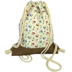 Freizeit-Büdel Floral beige 701