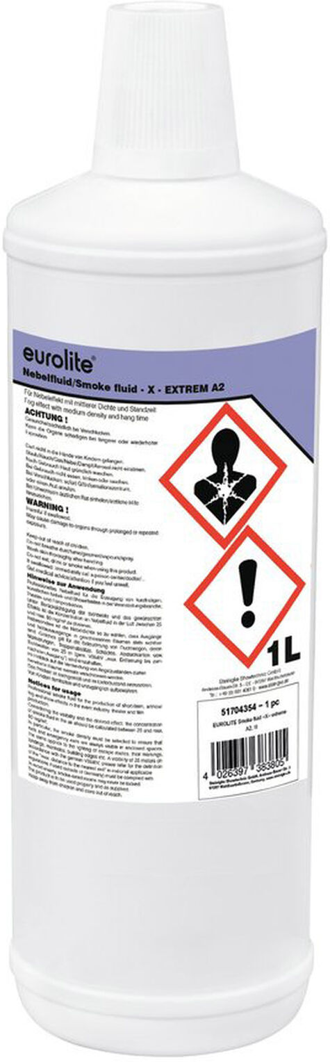 EuroLite Smoke Fluid -X- Extrem A2, 1l Nebelfluid