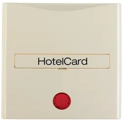 Berker 16408982 Hotelcards m Druck u rot Ls S.1/B.x weiß