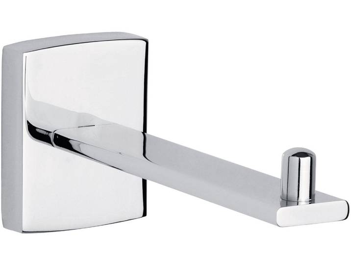 Toiletten-Ersatzrollenhalter TESA, silber (chrome), B:7cm H:15,5cm L:6,5cm, Toilettenpapierhalter, Toiletten-Ersatzrollenhalter