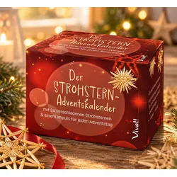 Der Strohsterne-Adventskalender