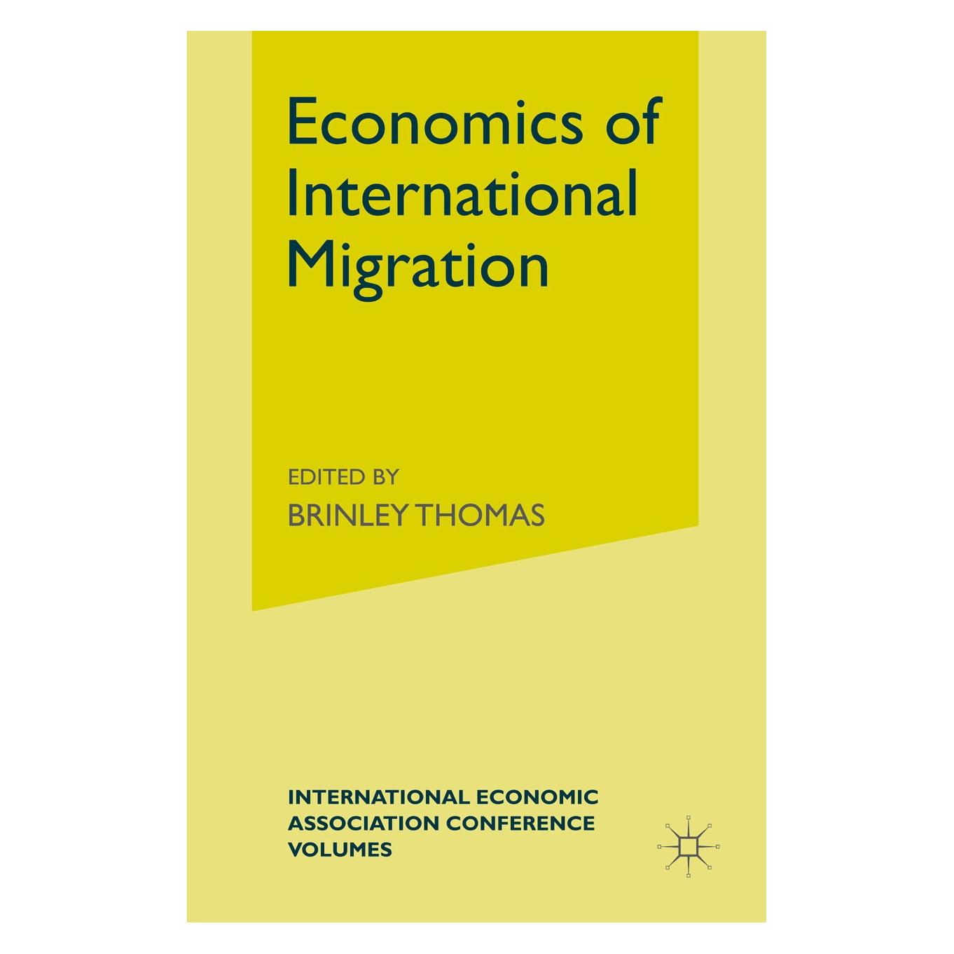 Palgrave Macmillan Uk Economics of International Migration (Englisch, Hardcover, Brinley Thomas) (9780333406328)