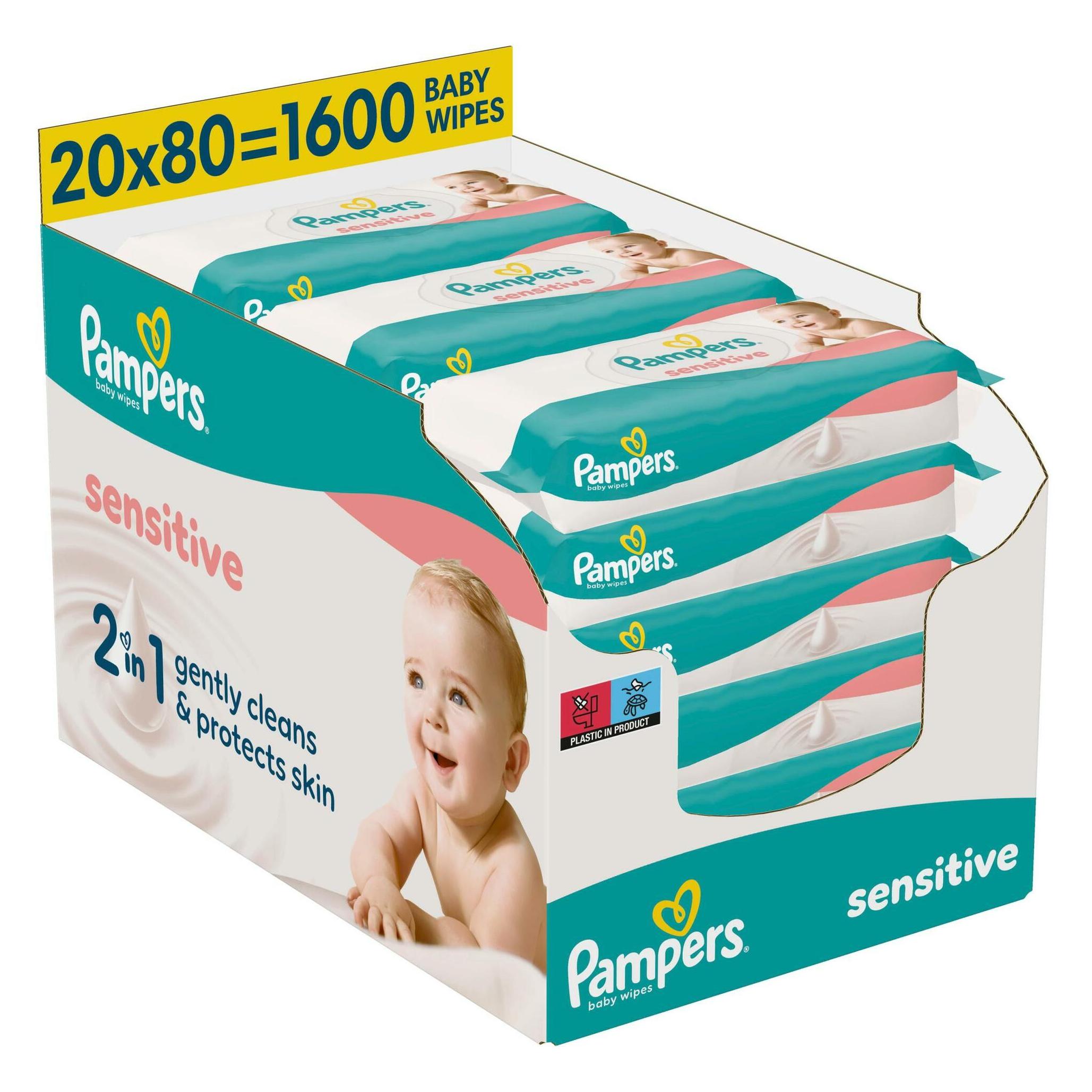 Pampers Sensitive (20 x 80 Stk.) (8006530443296)