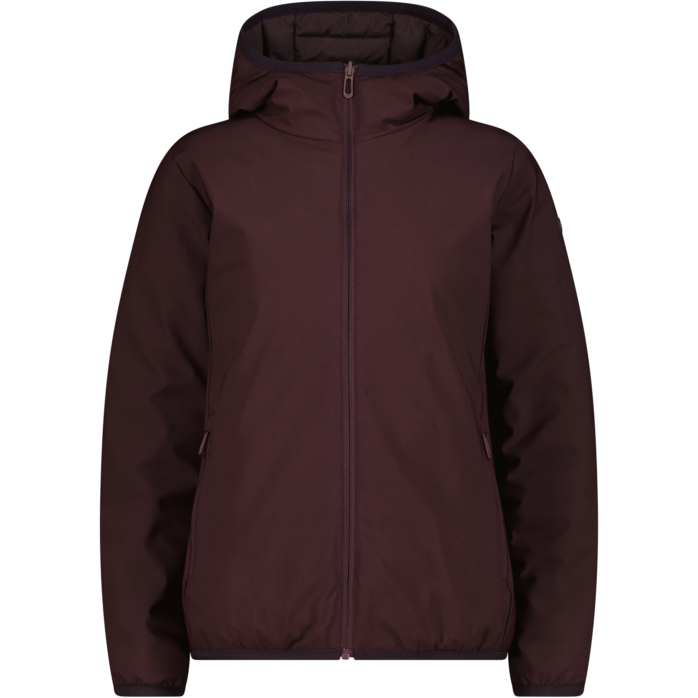 CMP Reverse Damen Isolationsjacke rot Größe XS Trekking Wasserabweisend