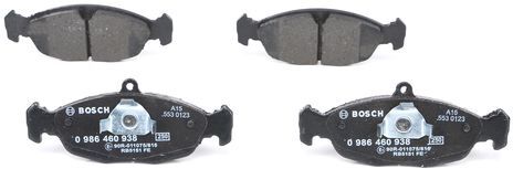 Bosch Bremsensatz, Scheibenbremse Bremsensatz-Vorderachse Ijf1411eg6 Vorderachse Belüftet 255mm 19mm Für Opel Vaughall Chevrolet Holden Saab Daewoo Ja