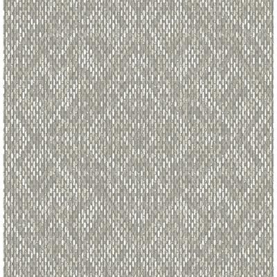 Scott Living Felix Grey Grey Geometric Wallpaper