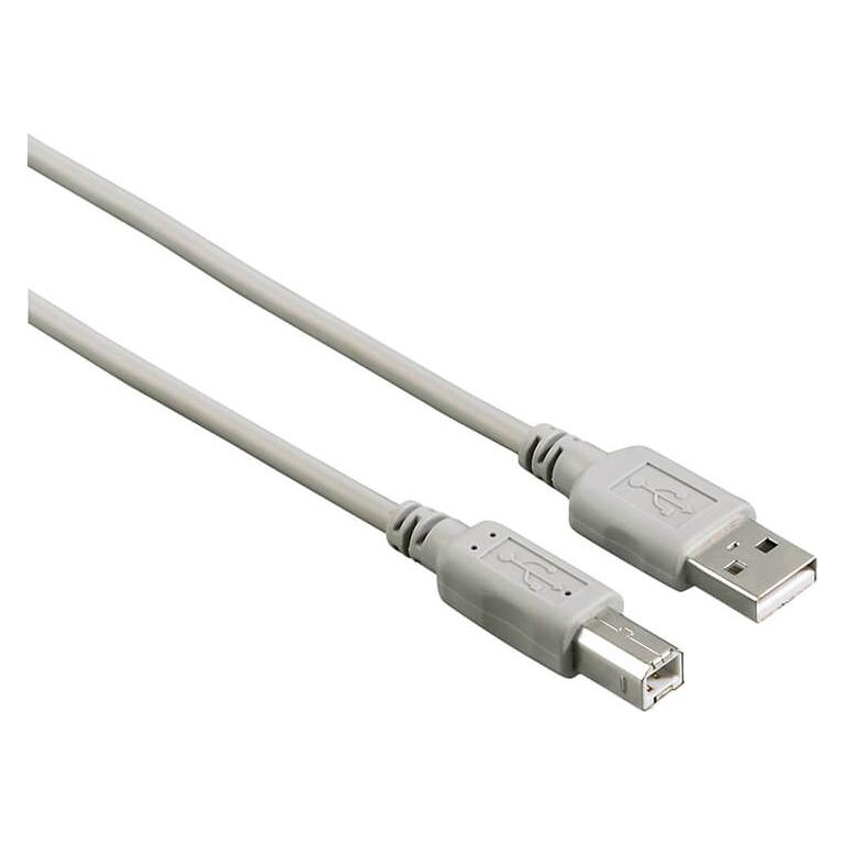 Hama USB A - USB B (5 m, USB 2.0) (00200902)