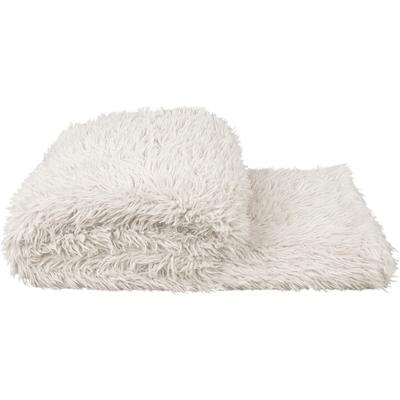 Wohndecke ZOEPPRITZ1828 "Reborn", weiß, B:140cm L:190cm, Polyester, Wohndecken, Wohndecke, extra weiche Kunstfelldecke