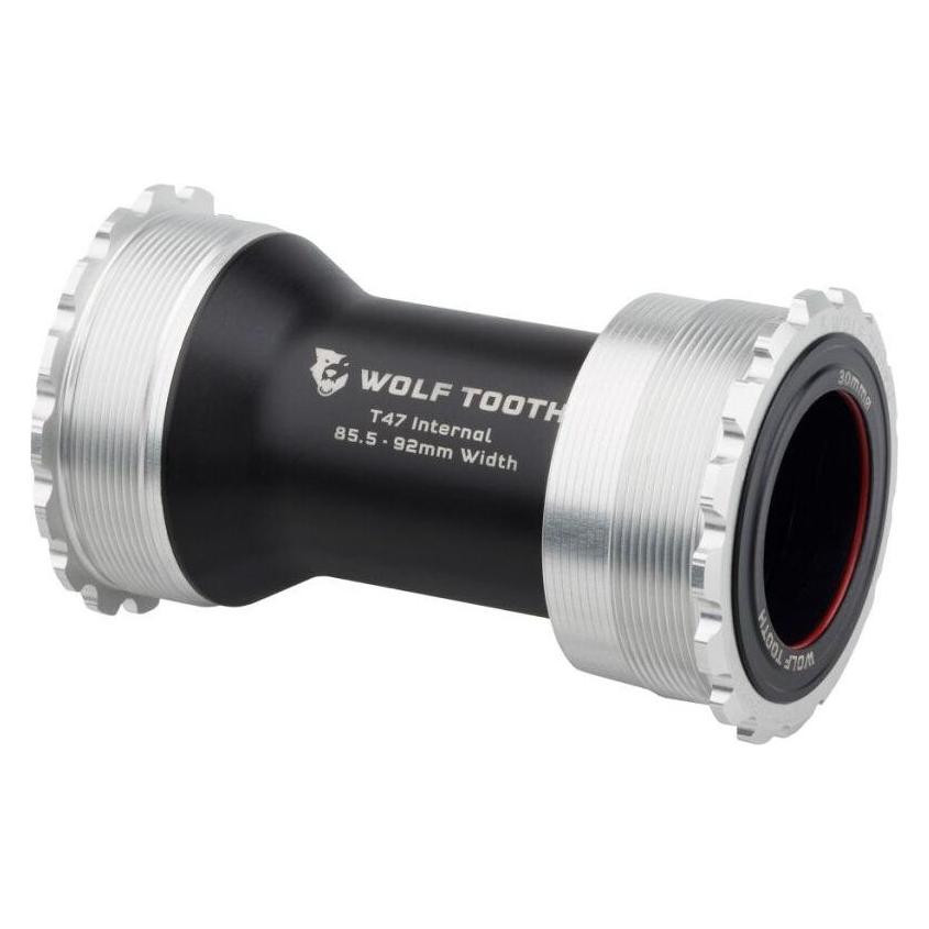 Wolf Tooth Innenlager T47i, 30mm, 85.5/92mm, raw silver (WBB-T47I-30-RSIL)