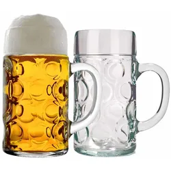 Stölzle Oberglas ISAR Maßkrug 1,0 l 2er Set