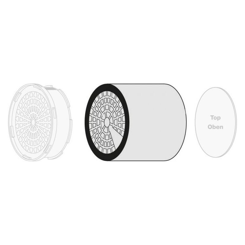 Weller Erem Kompaktfilter für Klebedämpfe für WFE / WFE P / WFE 2P / FT 12 / FT 11 / FE 4000 (Vorfilter) (T0053640799)