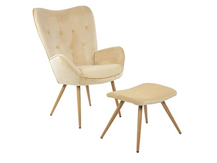 ALBATROS Ohrensessel York beige