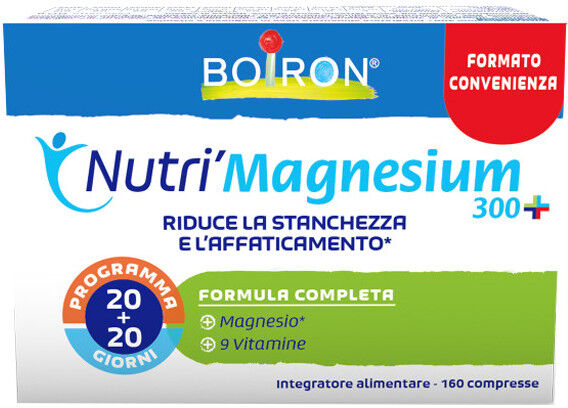 Boiron Specialita' Nutri'Magnesium 300+ 160 Compresse