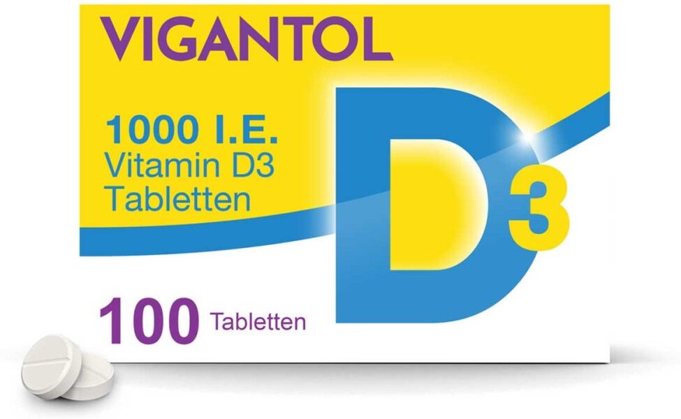 Vigantol 1.000 I.e. Vitamin D3 Tabletten