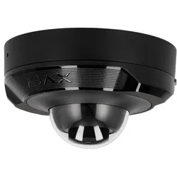 Ajax Systems NET CAMERA 5MP DOMECAM MINI/2.8MM BLACK 76019 (2880 x 1620 Pixels), Netzwerkkamera, Schwarz