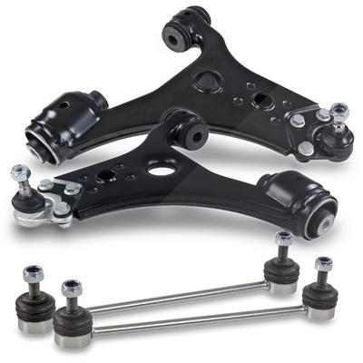 Atec 2x Querlenker + 2x Koppelstange vorne [Hersteller-Nr. 40578813] für Mercedes-Benz