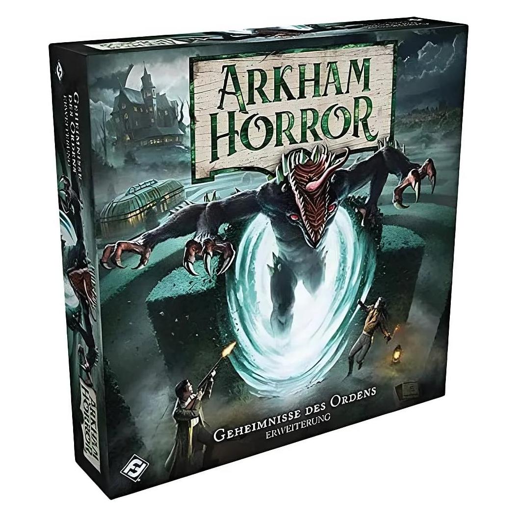 FFG Kennerspiel Arkham Horror: 3. Edition Geheimnisse des Ordens (Deutsch, 1 - 6 Spieler) (FFGD1040)