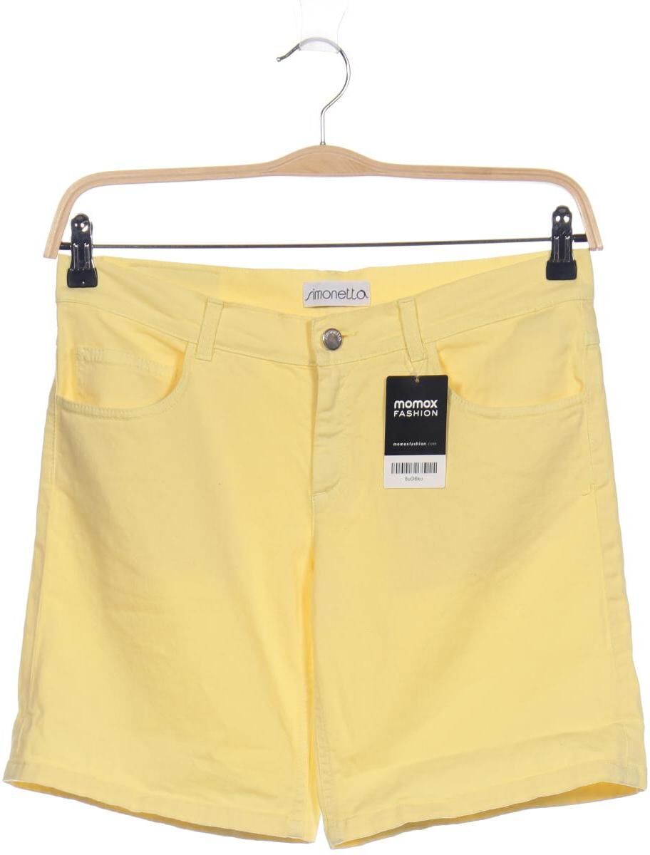 simonetta Mädchen Shorts, Gelb, Gr. EU 170, Baumwolle / Elasthan - Second Hand