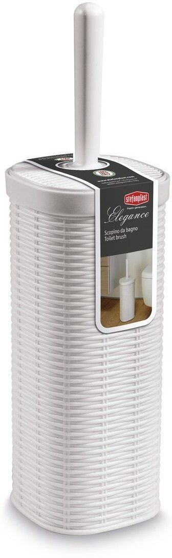 Stefanplast Portascopino 11 x 11 x 40 cm Bianco Elegance