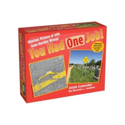 You Had One Job 2026 Day-To-Day Calendar