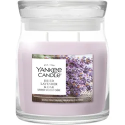 Dried Lavender & Oak Signature Medium Jar 368g 2-Docht