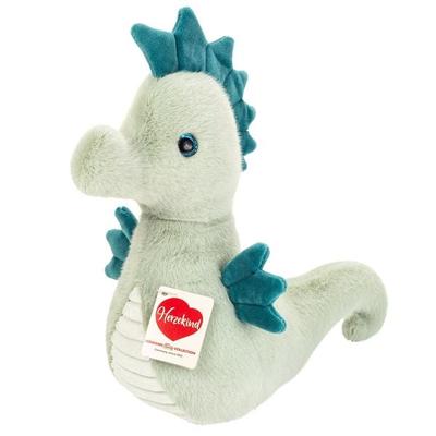 Teddy Hermann 939894 - Seepferdchen Melba salbeigrün, 23 cm, Herzekind, Plüsch