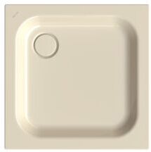 Bette BetteSupra Duschwanne 5530-001 75x75x6,5cm, pergamon