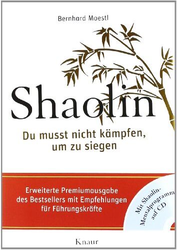 Bernhard Moestl - Shaolin - Premium - Du musst nicht kämpfen, um zu siegen mit CD - Preis vom 06.10.2026 07:26:00 h