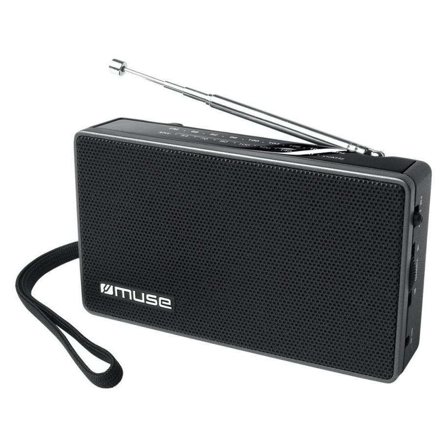 Muse M-030R Black, 2-band portable radio (FM, MW) (M-030R)