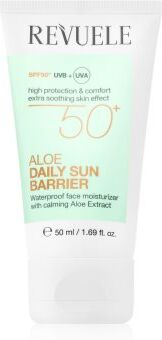 Revuele Aloe Daily Sun Barrier SPF 50+ creme de dia calmante SPF 50+ 50 ml. Aloe Daily Sun Barrier SPF 50+