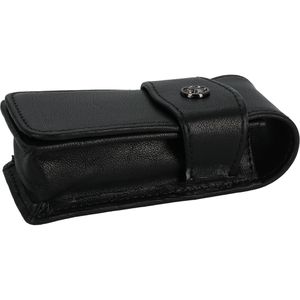 Kaweco Stifteetui Sport, K2608, schwarz, für 2 Stifte, Stecketui mit Lasche, aus Echt Leder