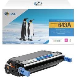G&G Toner ersetzt HP 643A/ Q5953A magenta