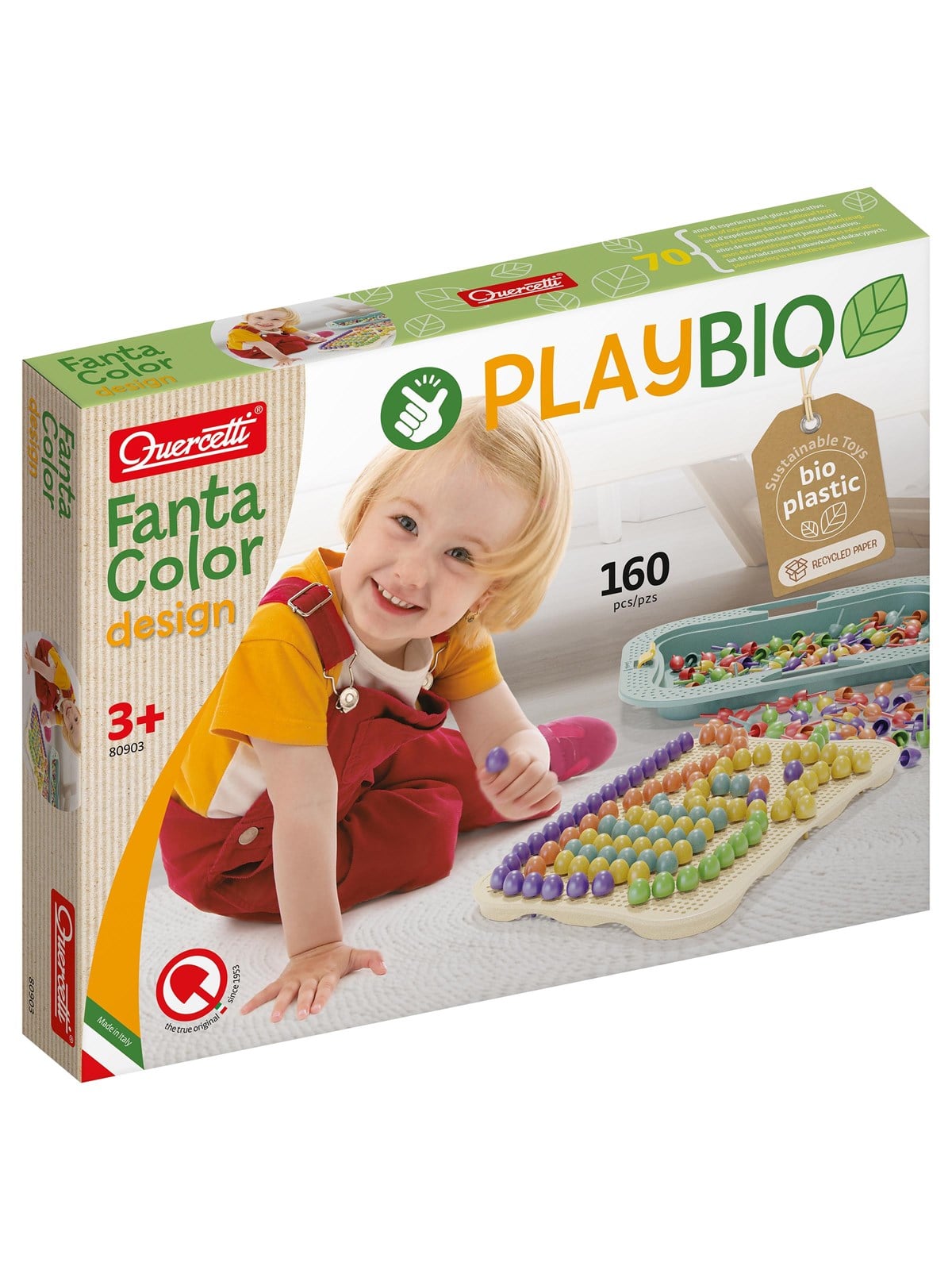 Quercetti Play Bio FantaColor Design (160 pcs)